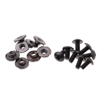 8 Pairs Roller Skates Buckle Replacement Inline Skates Screws Nut Bolts Tool Roller Skates Accessories
