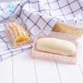 50pcs Baking packaging box Swiss roll bread disposable cake box Cheese mousse clear plastic cake box long blister packs plastic