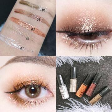 Eye Shadow Liquid Makeup Tools Fine Pearlescent Eyeliner Blend Sparkling Smooth Brush Head Lasting Waterproof Non-smudged TSLM2