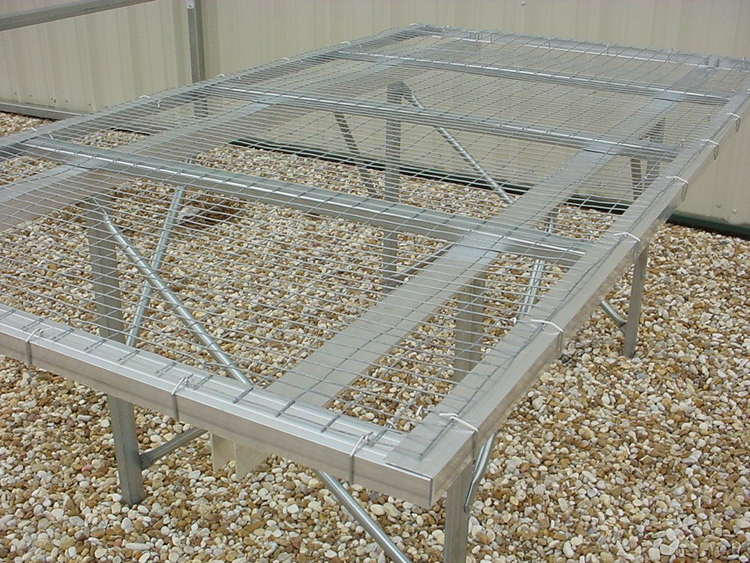 Fixed Top Greenhouse Bench