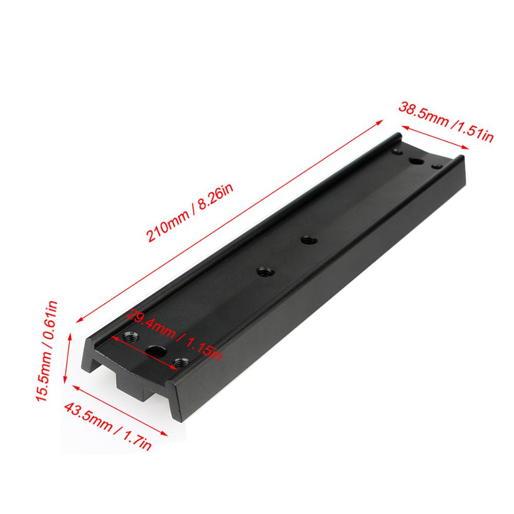 SVBONY Dovetail Telescope Mounting Plate 70/120/210mm for Equatorial Tripod Long Version Binocular/Monocular for Astronomy