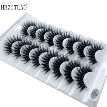 New 10/20/50 boxes natural false eyelashes fake lashes long makeup 3d mink lashes eyelash extension mink eyelashes for beauty 03