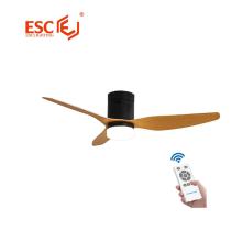 Cooling fan wooden ceiling fan light