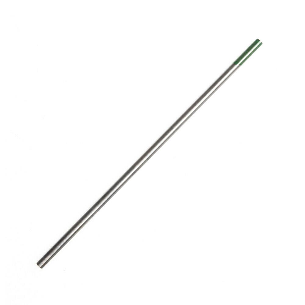 10 Piece Green Color WP 1/8" Pure Tungsten Electrode Head Tungsten Needle/Rod For Welding Machine
