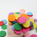 200pc 1/2/3/4CM Nonwoven Felt Fabric Round Felt Patch Appliques For Kids DIY Handcraft Girls Gift Doll Hair Clip Sewing Supplies