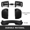 Adjustable Dumbbell 1090 Fitness Strength Training Workout Single Select 90lbs