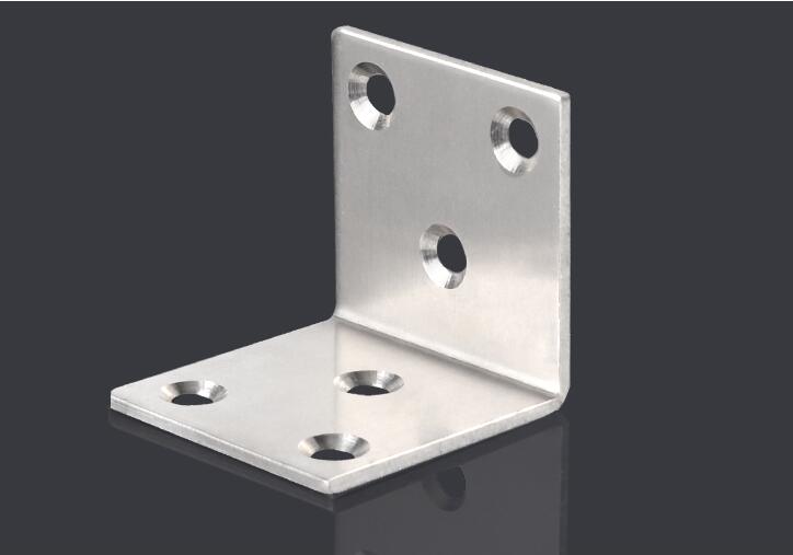 50*50*50mm Stainless steel Fixed furniture Corner Brackets 90 degrees Connection accessories angle iron with screw thickness:2mm