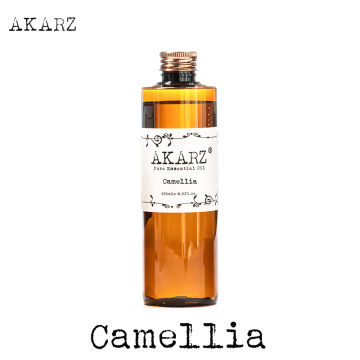 Famous brand AKARZ camellia seeds oil natural aromatherapy high-capacity skin body care massage spa camellia seeds essential oil