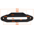 300mm Universal Alumimum Hawse Fairlead Black Hawse Fairlead For Synthetic Winch Rope Cable Guide 6000lbs For SUV ATV UTV