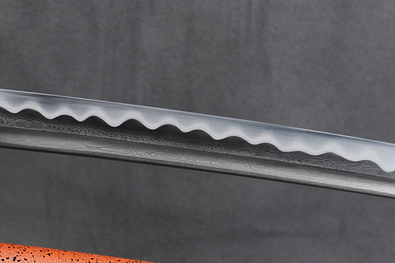 Sharp Katana Hand Polished Japanese Sword Full Tang Clay Tempered Samurai Sword Nice Home Decoration Present Knife