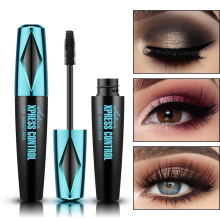 1Pc 4D Black Silk Fiber Thick Fluffy Eyelash Mescara Makeup Quick Dry Waterproof Mascara Volume Eye Cosmetics