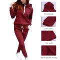 Casual Tracksuit Women Hoodie Sweatshirt And Drawstring Pants Women Clothes Set Warm Autumn Female 2 Piece Set Plus Size