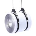 1Pair Adjustable 1/8inch Lanyard Hanging For Tent Fan Grow Plant Lamp Pulley Rope Ratchet Hanger Pulley Lifting Pulley Hook