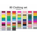 80 Clothing set