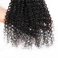 Missanna Brazilian Kinky Curly Hair 1/3/4 Bundles Deep Curly Hair Weaves 32 34 36 38 40Inch Natural Remy Human Hair Extensions