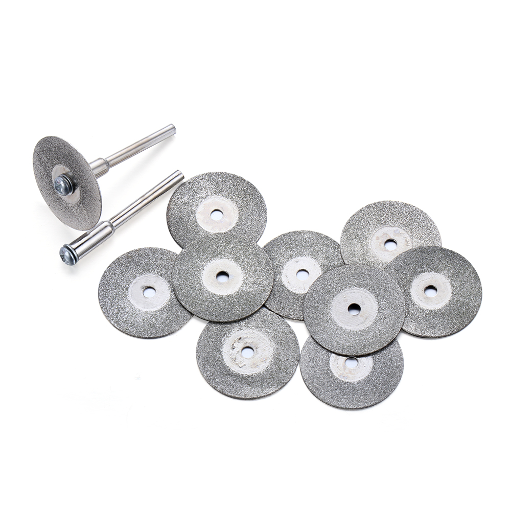 20-50mm Diamond Cutting Discs Set Drill Bit Mini Jade Stone Circular Saw Blade Grinding Cut Wheel Tiles Abrasive Rotary Tool