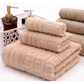 3PCS/Set 70*140cm Towels 100% Cotton Super Soft Bath Towels For Adults Strong Absorbent Beach Towels