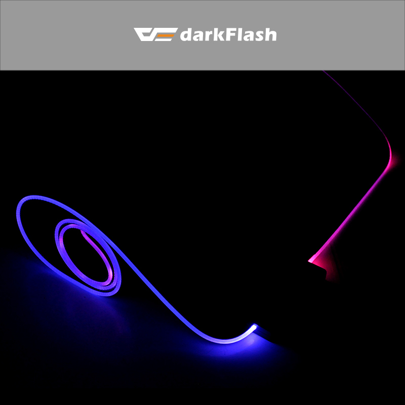 darkFlash Computer mouse pad USB Wired RGB Colorful Lighting Gaming Mouse pad 300mm*800mm high quality Non-Slip Laptop Mouse pad