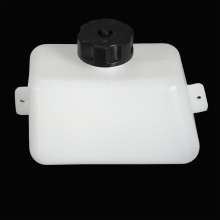 1pcs 1L white Plastic Motorcycle Petrol Gas Fuel Tank Cap For Mini Motor Dirt Bike Filter motorcycles Accessories