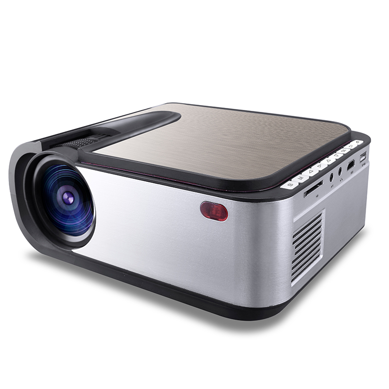 ALSTON H89 Full HD LED Projector 2200 Lumens LED Video Projector Home Cinema WIFI Miracast/Airplay Proyector USB AV SD HDMI VGA