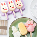 New Silicone Ice Cream Mold Popsicle Molds DIY Homemade Cartoon Ice Cream Popsicle Ice Pop Maker Mould Baking Ice Cube Tray