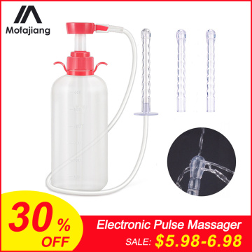 300Ml/600ML Medical Vaginal Clearner Anal Douche Enema Ass Anus Cleaning Syringe Washing Irrigator Clean Vagina Device