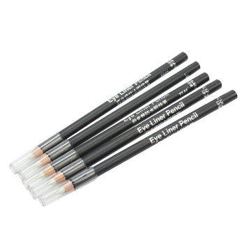 1PC Eyeliner Pencil Black Eye Liner Pencil with Aloe Vera Vitamin E Gorgeous Eyes Make Up Cosmetic Tool Smooth Eyeliner Pencils