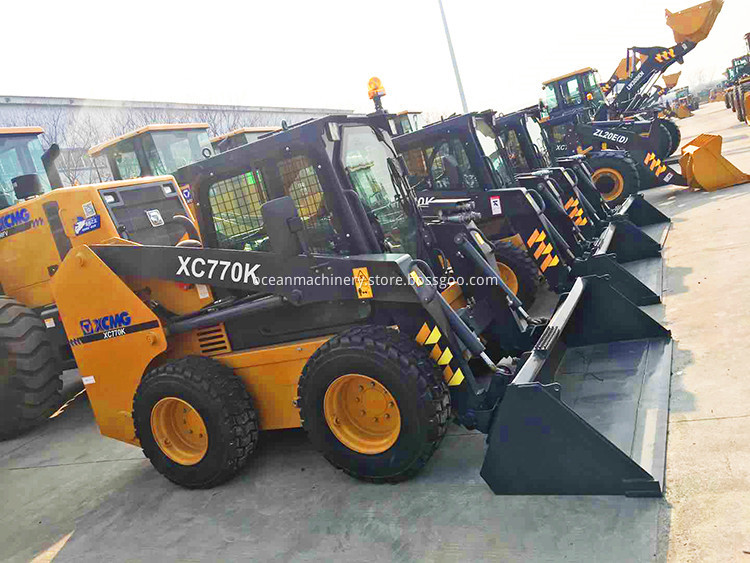 xc770k skid steer loader machine  (2)