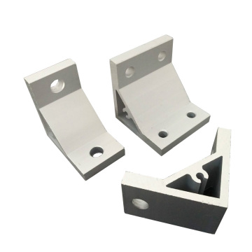 1 Hole 3030/4040/4545 L type 90 Degree Corner Angle Bracket Connection Joint Strip for Aluminum Profile DIY Part