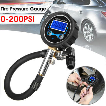 New High Quality Digital Car Truck Vehicle Air Tire Pressure Inflator Gauge LCD Dial Meter Test Car Tire Pressure Gauge Meter