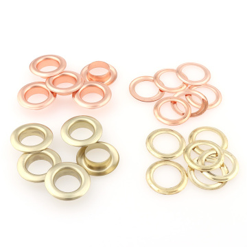 Garment eyelets scrapbooking with grommets Rose gold Inner diameter 13mm for Jeans Curtain Sewing Accessories Handmade Craft DIY