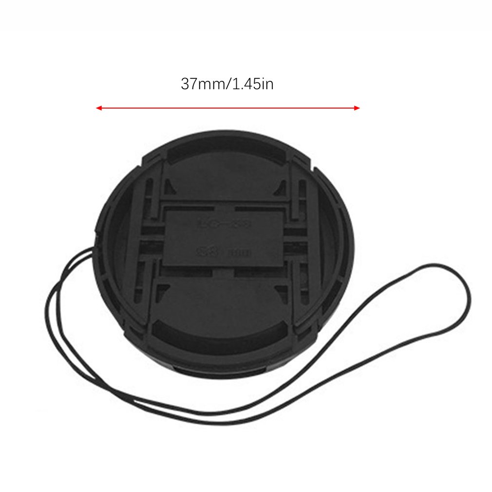 Snap-on Camera Front Lens Cap Cover Protector 37 40.5 43 46 49 52 55 58 62 67 72 77 82 Mm for Canon Leica for Nikon Sony Len Cap