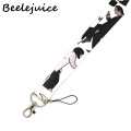 Pulp fiction Neck Strap Lanyard keychain Mobile Phone Strap ID Badge Holder Rope Key Chain Keyrings cosplay Accessories Gift