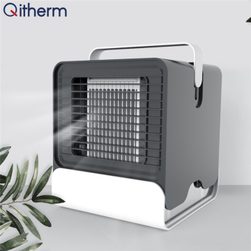 Mini Air Conditioner Portable Air Cooler With LED Light USB Personal Space Cooler Fan Air Cooling Fan for Home Office Desk