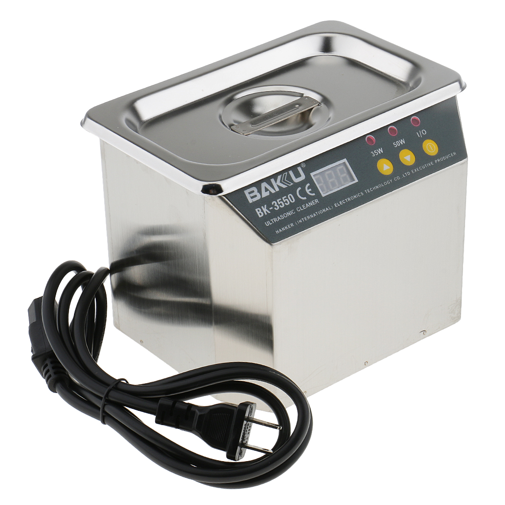 Stainless Steel Jewelry Watch Ultrasonic Cleaner Electronic Parts Cleaning Machine CE Approved
