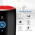 LCD Electric Mini Air Dehumidifier 800Ml Portable Air Purifier Machine Automatic Power-Off Defrost for Home