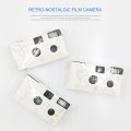 Retro 36 Photos 35mm Disposable Film Camera Manual Fool Optical Camera Children's Gifts One Time Single Use Camera Film Sets