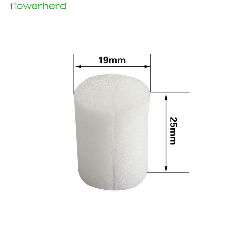 50pcs/Bag Soilless Hydroponic Sponges Vegetable Nursery Cultivation System Seed Trays Planting Gardening Tool 25x19mm