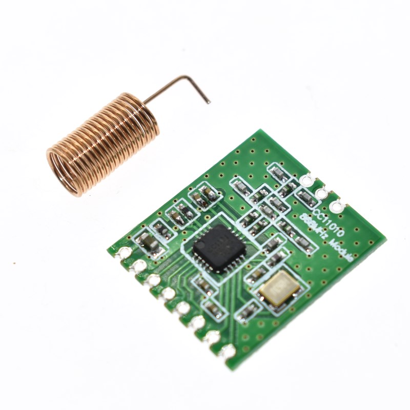 Wireless Module CC1101 Long Distance Transmission Antenna 868MHZ M115 For FSK GFSK ASK OOK MSK 64-byte SPI Interface Low Power