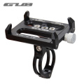 GUB Aluminum 3.5-6.2" Cell Phone Holder For Bike Adjustable Bicycle Rack Cycling Mount MTB Road Bike Handlebar Phone Holder Rack