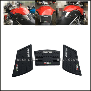 High quality Motorcycle Tank Traction Side Pad Gas Fuel Knee Grip Decal For Aprilia MANA 850