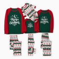 Family Merry Christmas Matching Pajamas Set Adult Kids Pyjamas Nightwear Baby Romper Merry Christmas Family Matching Outfits