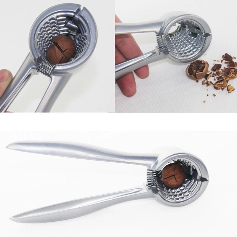 1pcs Crack almond Walnut Hazel Filbert Nut Kitchen Nutcracker Sheller Clip Clamp Plier Cracker Pecan HazelnutTool