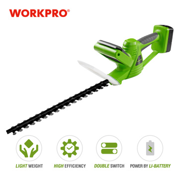 WORKPRO 18V Electric Trimmer Lithium-ion Cordless Hedge Trimmer Rechargeable Weeding Shear