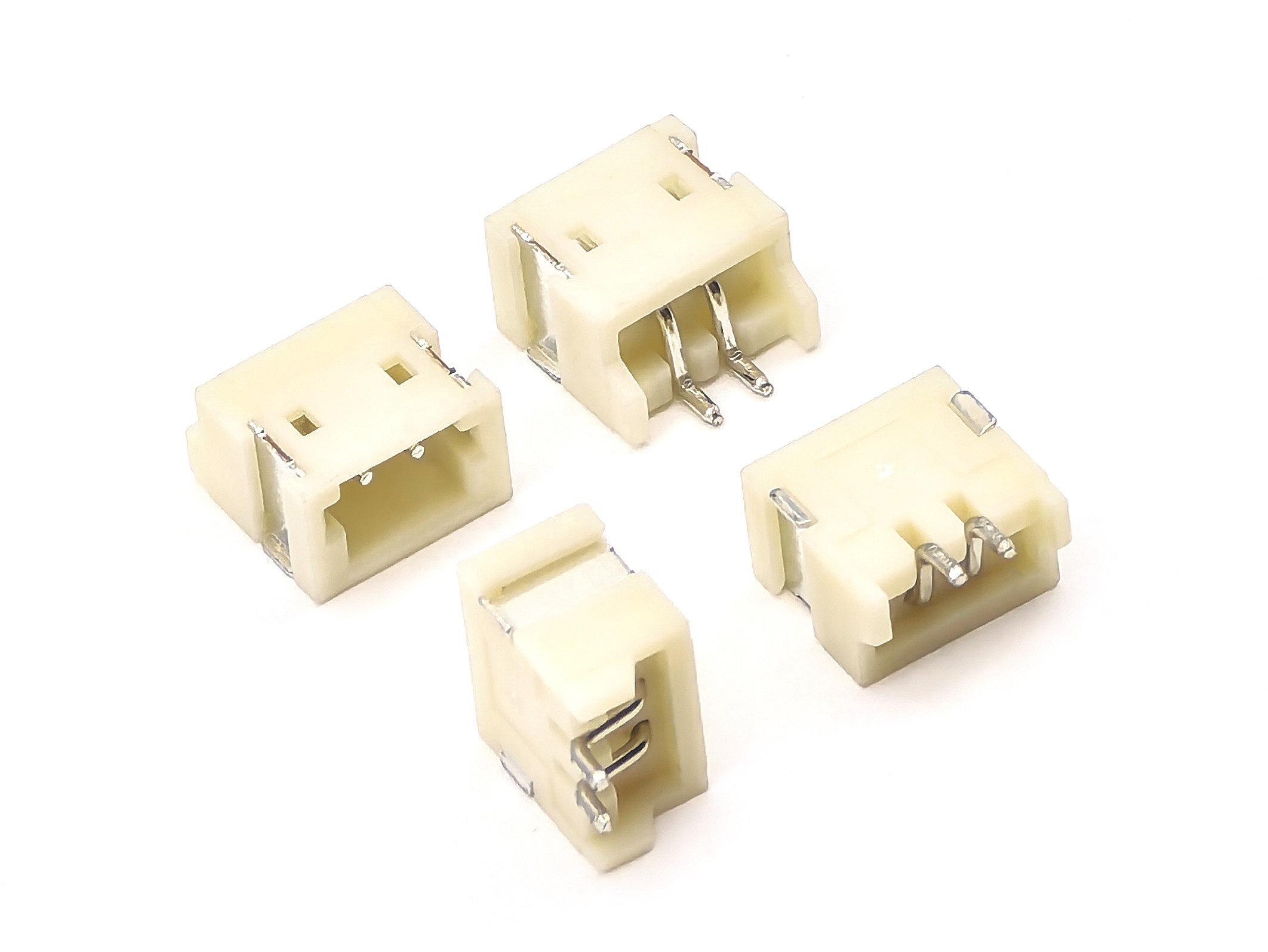 ZH1.5mm Pitch Wafer  SMT Type Pin header Connector Right Angle SMT 2P