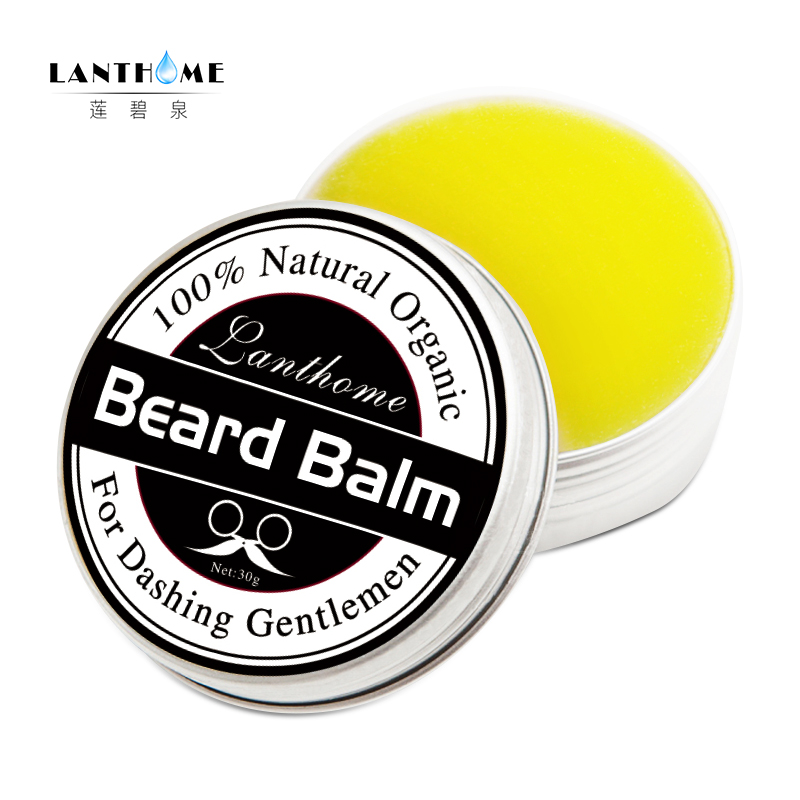 New Natural Beard Oil Balm Moustache Wax for styling Beeswax moisturizing smoothing gentlemen beard care