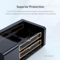 ORICO Dual bay 3.5'' HDD Docking Station USB3.0 to SATA With RAID HDD Aluminum HDD Enclosure 48W External Power Adapter HDD Case