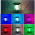 Solar Water Float Led 7 Colors Pool Light Waterproof Lamp Garden Swimming Pond Decorative Bulbs Built in AA Rechargeable Battery