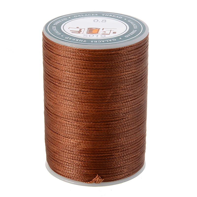 Waxed Thread Repair Cord String 0.8mm Sewing Leather Hand Wax Stitching Thread For Case Arts DIY Handicraft Crafts Tool Mayitr