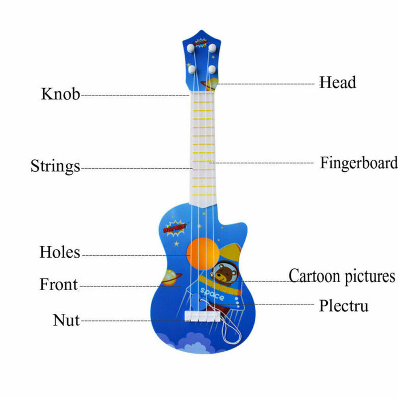 Mini Four Strings Ukulele Guitar Musical Instrument Children Kids Educational Toys Early intellectual development Toy